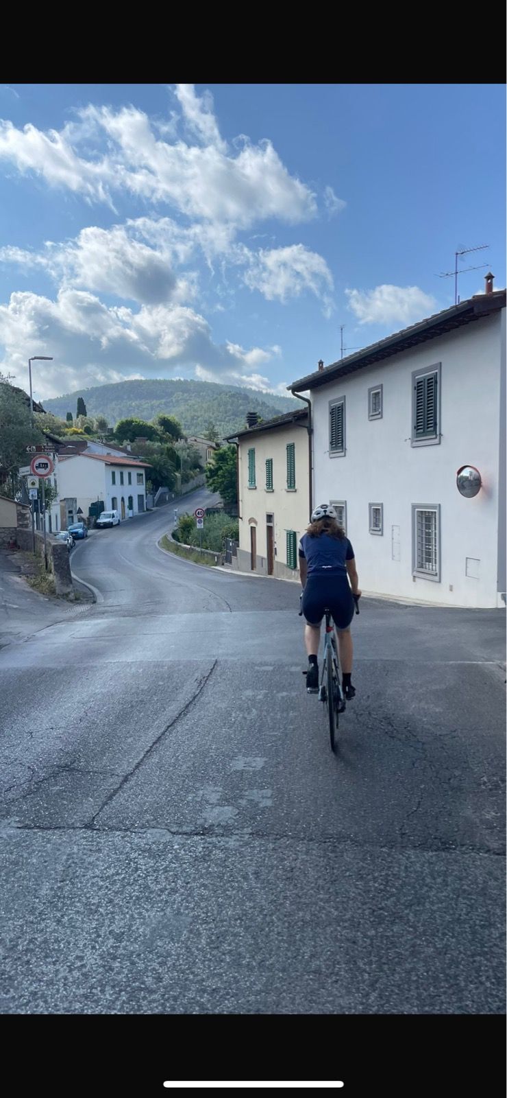 Lauren cycling